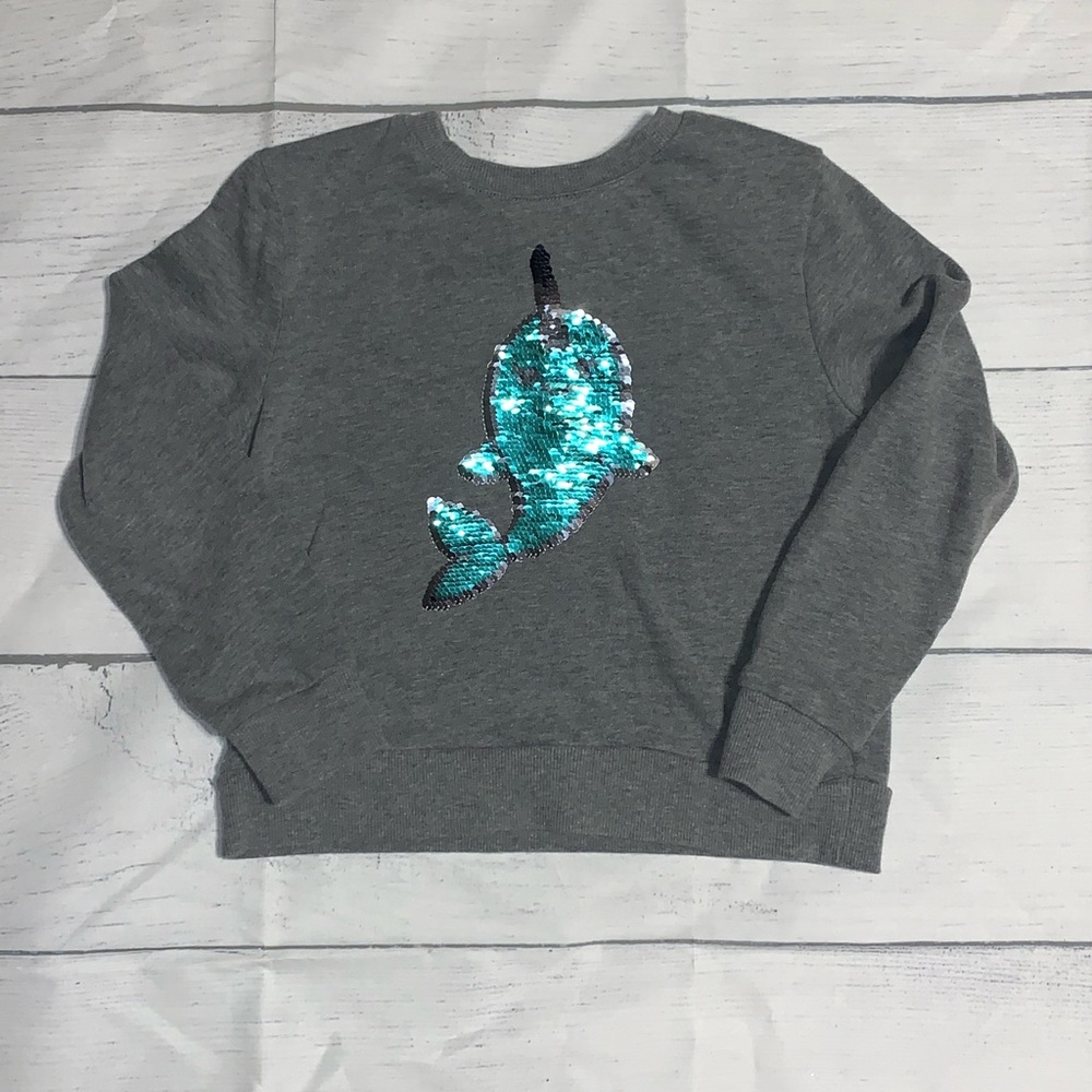 Childrens place narwhal sweater